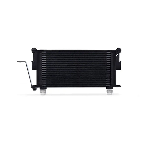 Black transmission oil cooler from Mishimoto Ford Fiesta ST cooler kit for improved cooling