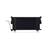 Black automotive oil cooler from Mishimoto Ford Fiesta ST oil cooler kit