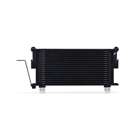 Black automotive oil cooler from Mishimoto Ford Fiesta ST oil cooler kit