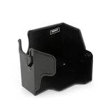 Black metal airbox from Mishimoto mini cooper performance air intake kit