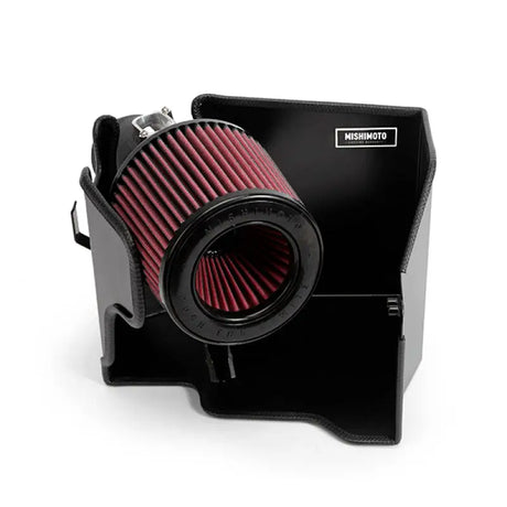 Black air intake with red filter for Mini Cooper performance air intake kit