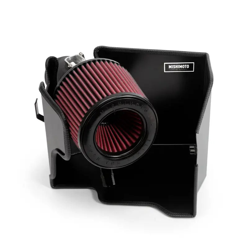 Black air intake with red filter for Mini Cooper S performance air intake kit