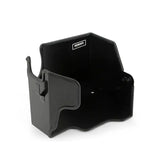 Black metal airbox from Mishimoto performance air intake kit for Mini Cooper S