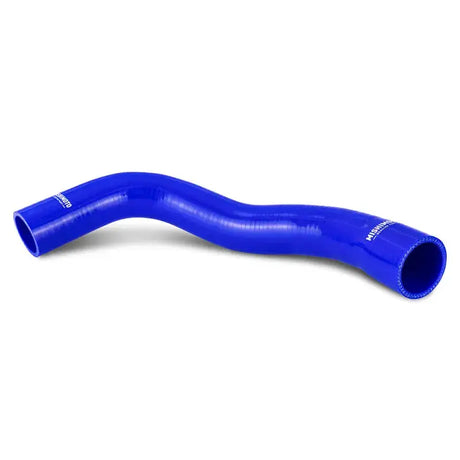 Blue silicone radiator hose from Mishimoto 14-17 Chevy SS radiator hose kit
