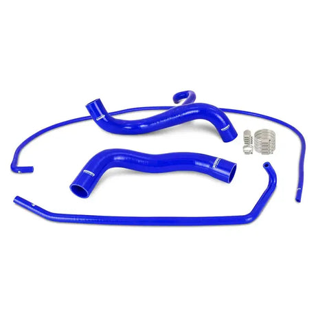 Blue silicone radiator hose kit for Chevy SS 14-17 from Mishimoto, perfect radiator hose upgrade