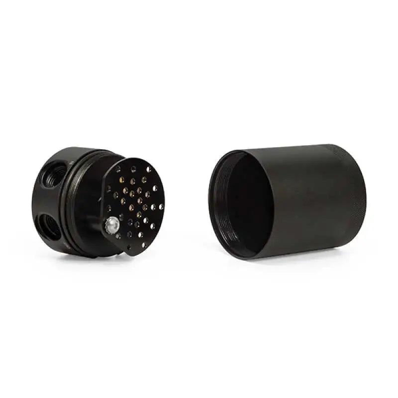 Mishimoto 15-16 Ford F-150 EcoBoost 3.5L Baffled Oil Catch Can Kit - Black 