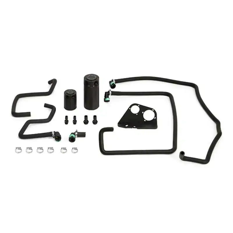 Mishimoto 15-16 Ford F-150 EcoBoost 3.5L Baffled Oil Catch Can Kit - Black 