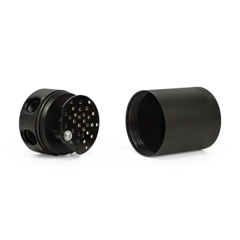Mishimoto 15-16 Ford F-150 EcoBoost 3.5L Baffled Oil Catch Can Kit - Black 