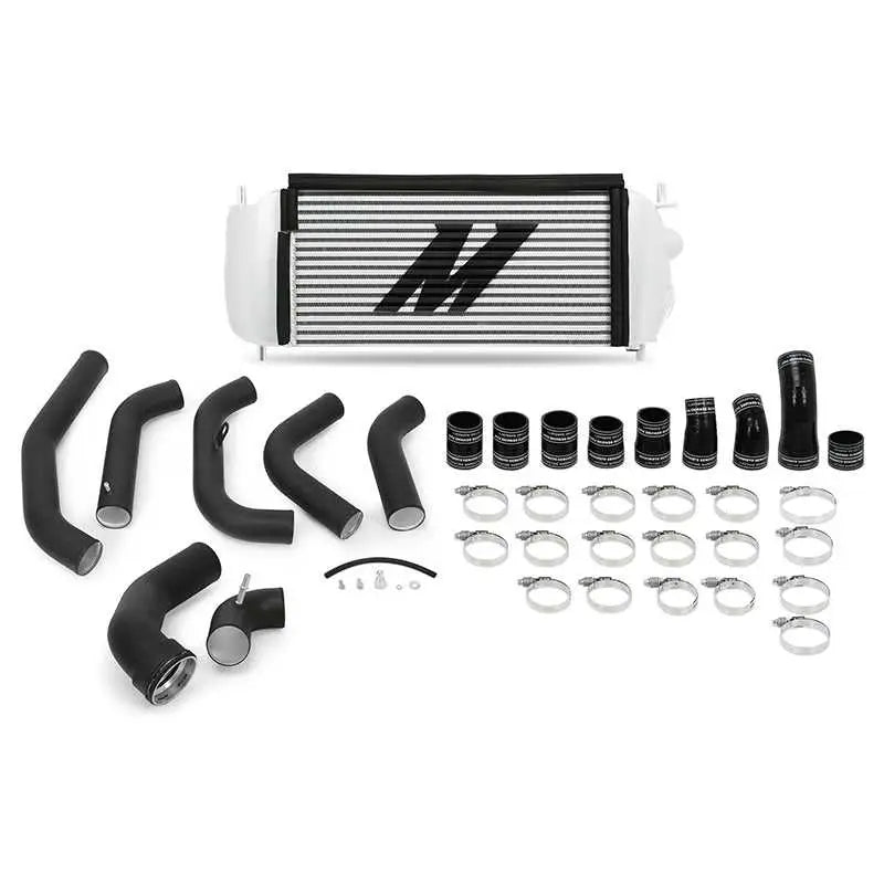 Mishimoto Mishimoto 15-16 Ford F-150 EcoBoost 3.5L Silver Performance Intercooler Kit w/ Black Pipes