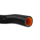 Black silicone radiator hose with orange interior from Mishimoto Ford Expedition kit