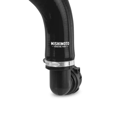 Black silicone radiator hose with clamp from Mishimoto Ford Expedition 3.5L EcoBoost kit