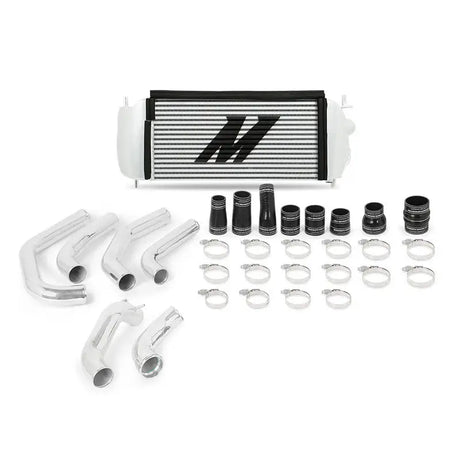 Mishimoto 15-17 Ford F-150 EcoBoost 2.7L Silver Performance Intercooler Kit w/ Polished Pipes - Truck & Automotive
