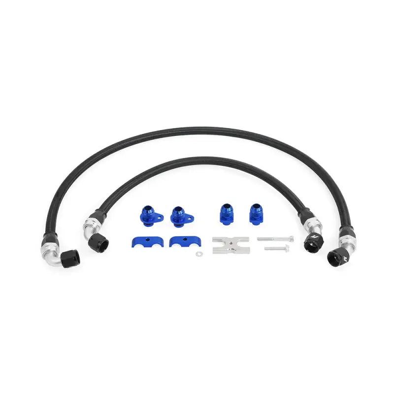 Mishimoto MMSBH-F80-15 Mishimoto 15-20 BMW F8X M3/M4 Nylon Braided Oil Hose Kit