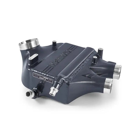 Black aluminum intercooler from Mishimoto 15-20 BMW F8X M3 M4 power pack