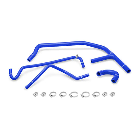 Mishimoto 15 + Ford Mustang EcoBoost Blue Silicone Ancillary Hose Kit