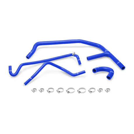 Mishimoto 15 + Ford Mustang EcoBoost Blue Silicone Ancillary Hose Kit