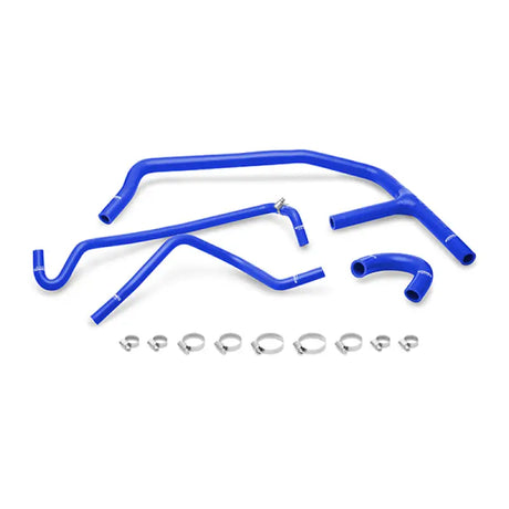 Mishimoto 15 + Ford Mustang EcoBoost Blue Silicone Ancillary Hose Kit