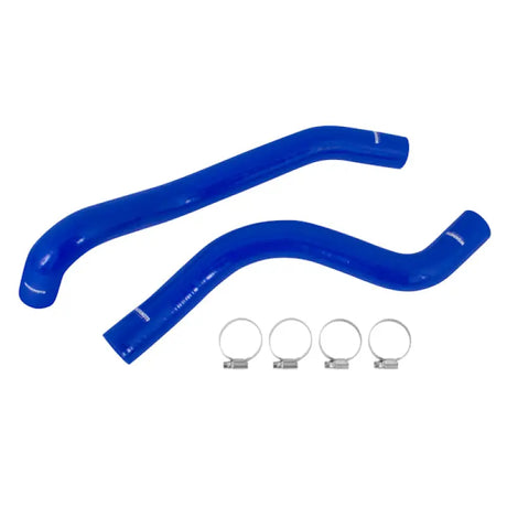 Blue Silicone Radiator Hoses with Clamps for Ford Mustang EcoBoost and Mustang EcoBoost