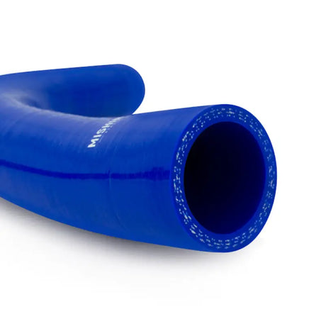 Blue silicone hose for Ford Mustang EcoBoost coolingsystems in the Mishimoto kit
