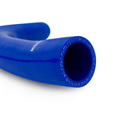 Blue silicone hose from Mishimoto for Ford Mustang EcoBoost and Mustang EcoBoost models
