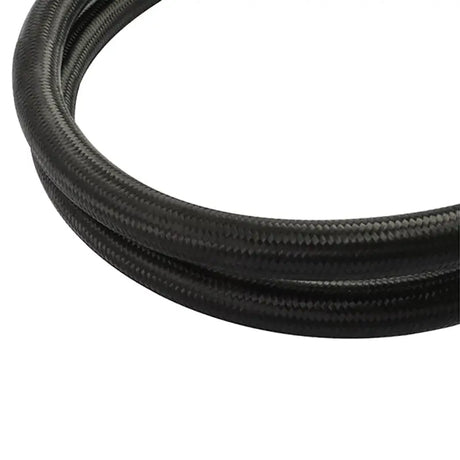 Mishimoto 15Ft Stainless Steel Braided Hose w/ -10AN Fittings - Black - Truck & Automotive