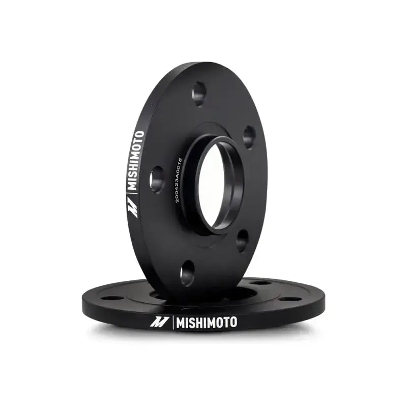Mishimoto Wheel Spacers - 5x120 - 64.1 CB - M14 x1.5 - 15mm - BK - Mishimoto