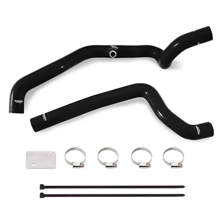 Black silicone radiator coolant hose kit for Jeep Wrangler JL 2.0L radiator coolant upgrade