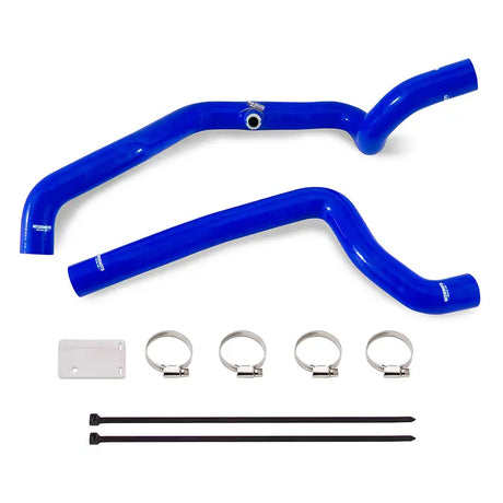 Blue silicone radiator coolant hose kit for Jeep Wrangler JL 2.0L cooling upgrade
