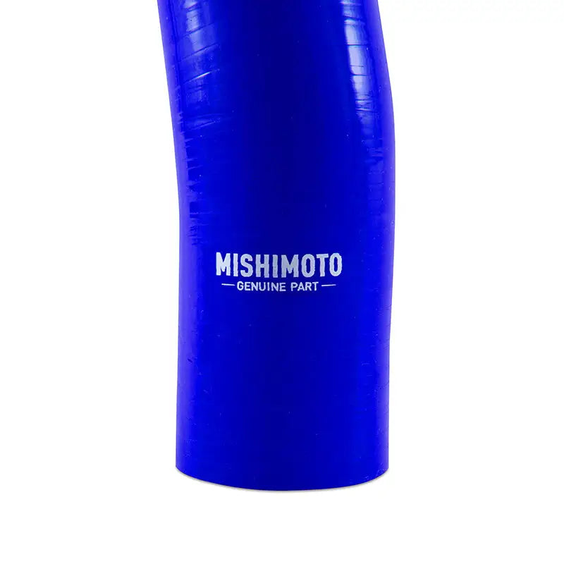 Blue silicone radiator coolant hose from Mishimoto Jeep Wrangler JL coolant hose kit
