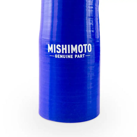 Blue Mishimoto coolant hose from the Jeep Wrangler JL / Gladiator JT hose kit