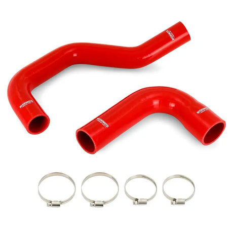 Mishimoto 1991-1993 Dodge 5.9L Cummins Silicone Coolant Hose Kit Red - Truck & Automotive