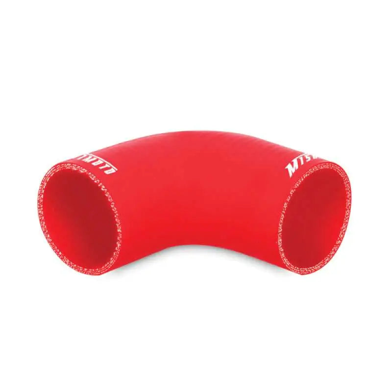Mishimoto 2.5 Inch Red 90 Degree Coupler 