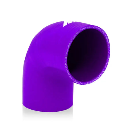 Purple silicone 90 degree coupler perfect for Mishimoto 2.75in elbow hose
