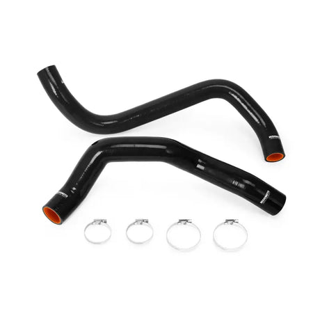 Black silicone hose kit with clamps for Ford Mustang 3.8L V6 engine cooling system
