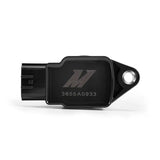 Black electronic sensor with mounting hole from Mishimoto Nissan 370Z ignition coil set