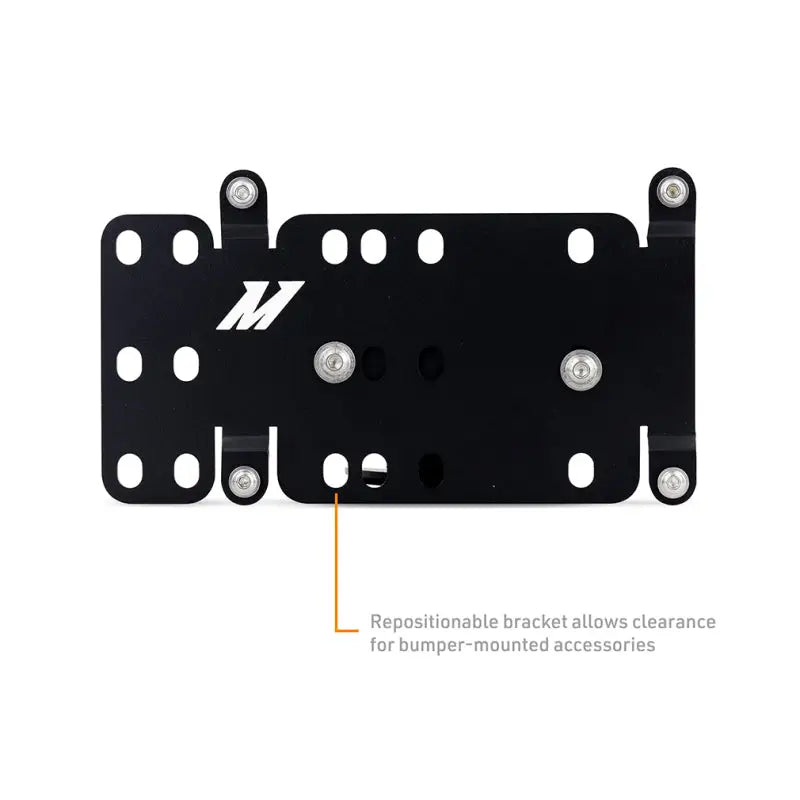 Mishimoto 2011 + Ford F-250/F-350 License Plate Relocation Bracket - Exterior Styling