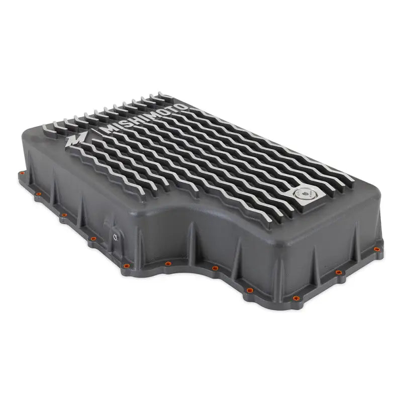 Mishimoto MMTP-F2D-11 Mishimoto 2011+ Powerstroke 6R140 Transmission Pan - Cast - GR
