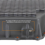 Mishimoto 2011 + Powerstroke 6R140 Transmission Pan - Cast - GR - Truck & Automotive