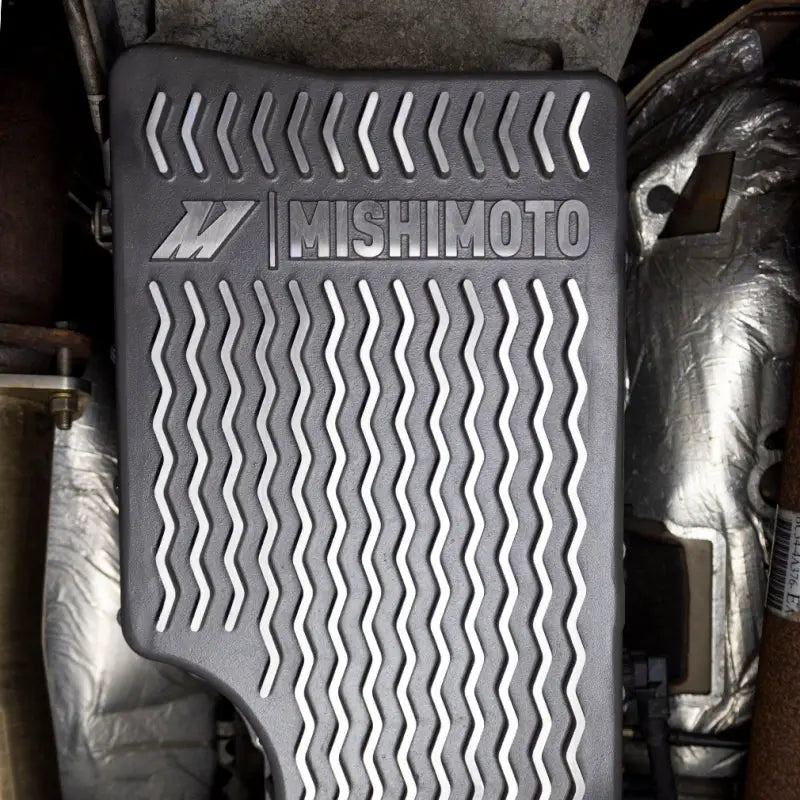 Mishimoto MMTP-F2D-11 Mishimoto 2011+ Powerstroke 6R140 Transmission Pan - Cast - GR