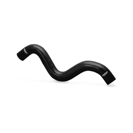Black silicone radiator hose from Mishimoto Fiat 500 radiator hose kit