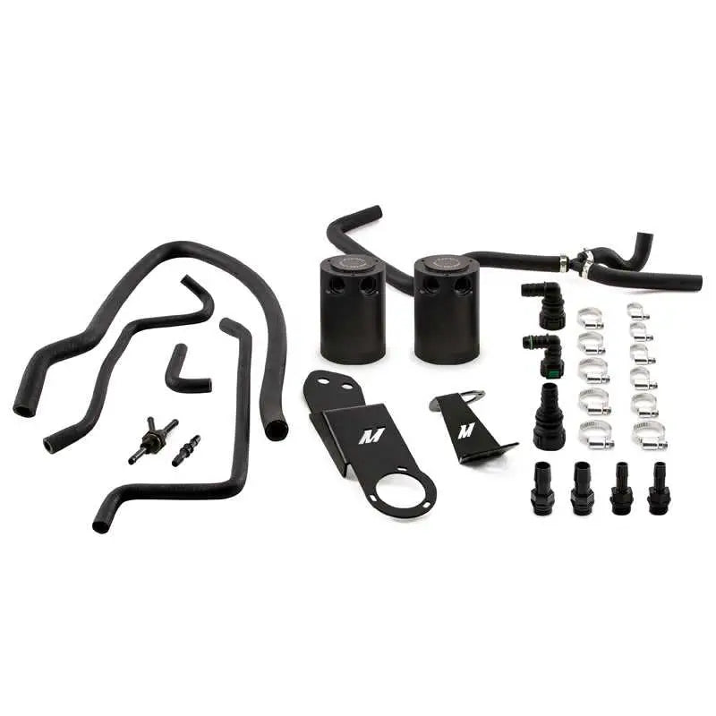 Mishimoto Mishimoto 2013+ Cadillac ATS 2.0T Baffled Oil Catch Can Kit - Black
