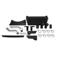 Automotive intercooler kit for Dodge Cummins 6.7L by Mishimoto in black good for performance