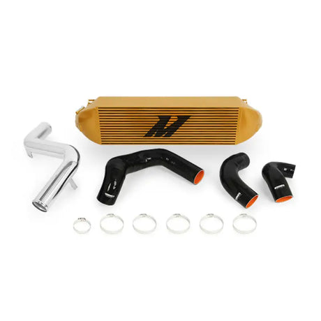 Gold intercooler with hoses and clamps for Ford Focus ST gold intercooler kit