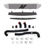 Ford Fiesta mount intercooler kit with pipes for 2014-2016 Fiesta ST in silver