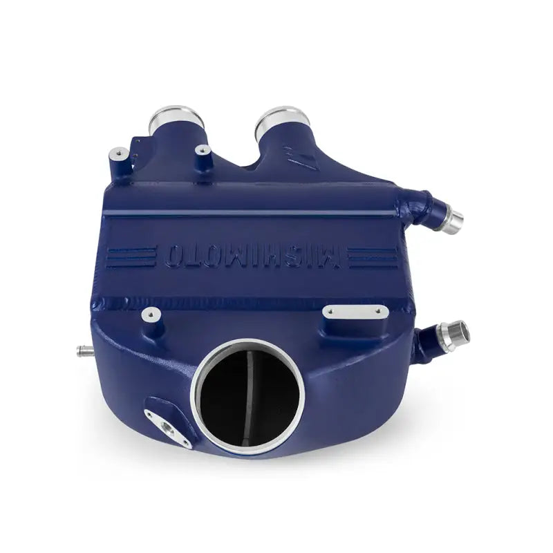 Blue metal automotive intercooler for BMW F80 M3/M4 with high cooling efficiency FDB