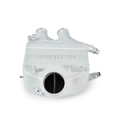Silver metal engine intercooler for BMW F80 F8X M3 M4 Mishimoto upgrade