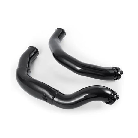 Black metal intercooler pipes from Mishimoto BMW F80 intercooler pipe kit