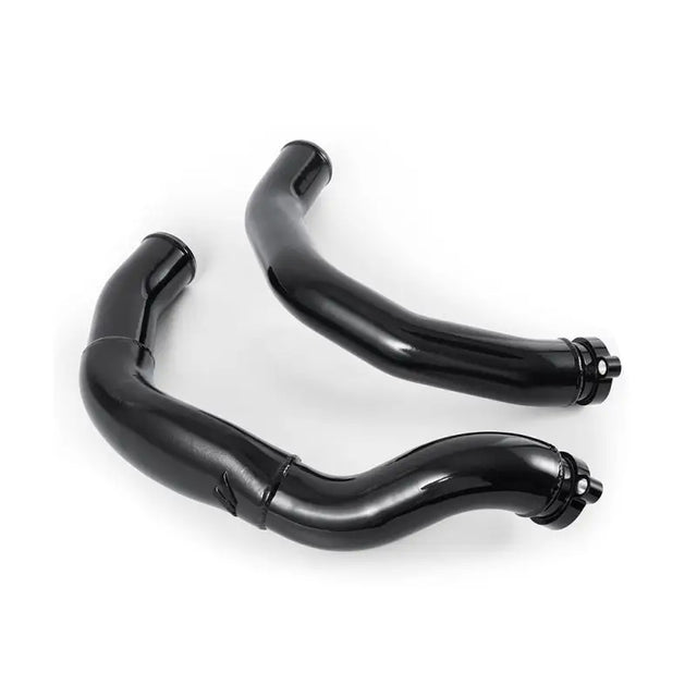 Black metal intercooler pipes from Mishimoto BMW F80 intercooler pipe kit