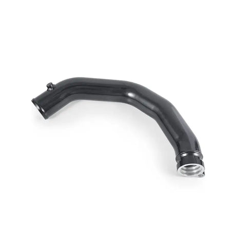 Black metal curved pipe from Mishimoto BMW F80 intercooler pipe kit for M3/M4