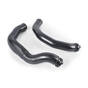 Black metal intercooler pipe from Mishimoto BMW F80 M3/M4 pipe kit for better cooling